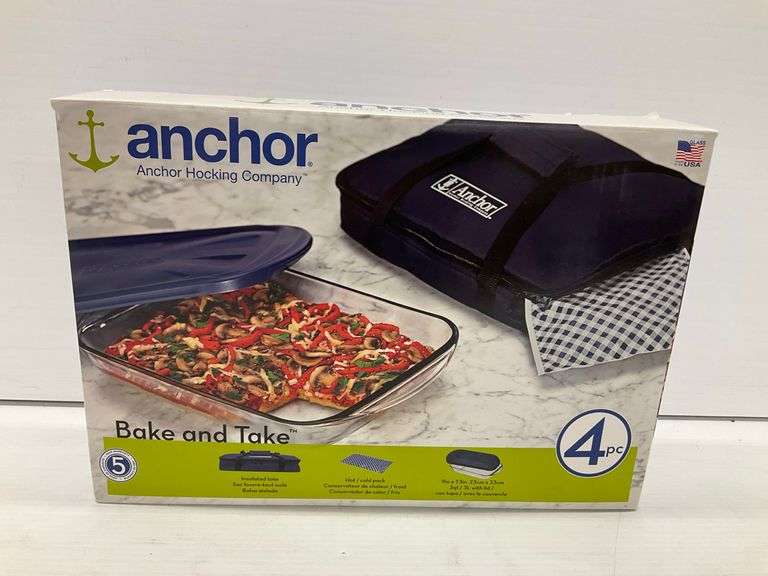 New Anchor Hocking Bake and Take 4-Piece Set image
