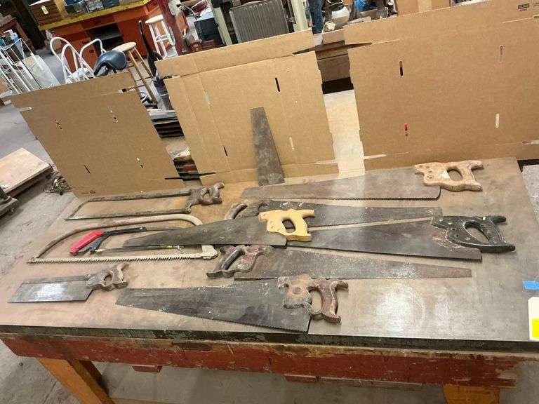 10 Assorted Hand Saws image