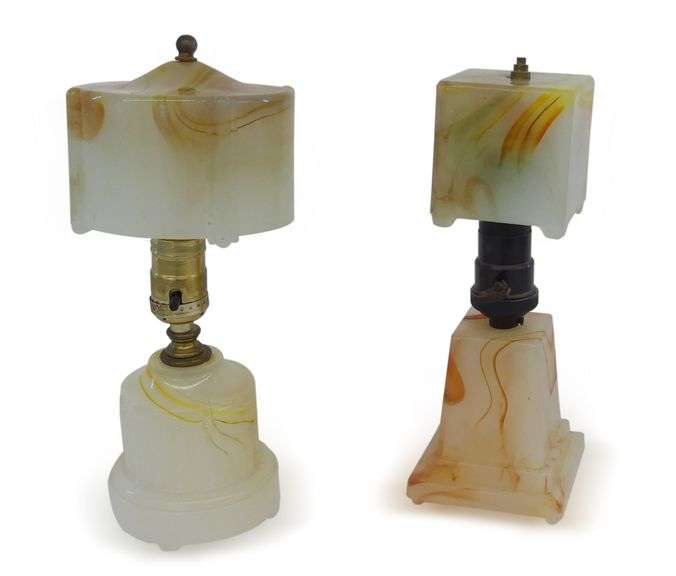 Pair of Houze Onyx Table Lamps image