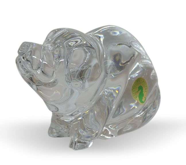 Waterford Crystal Pig Figurine image