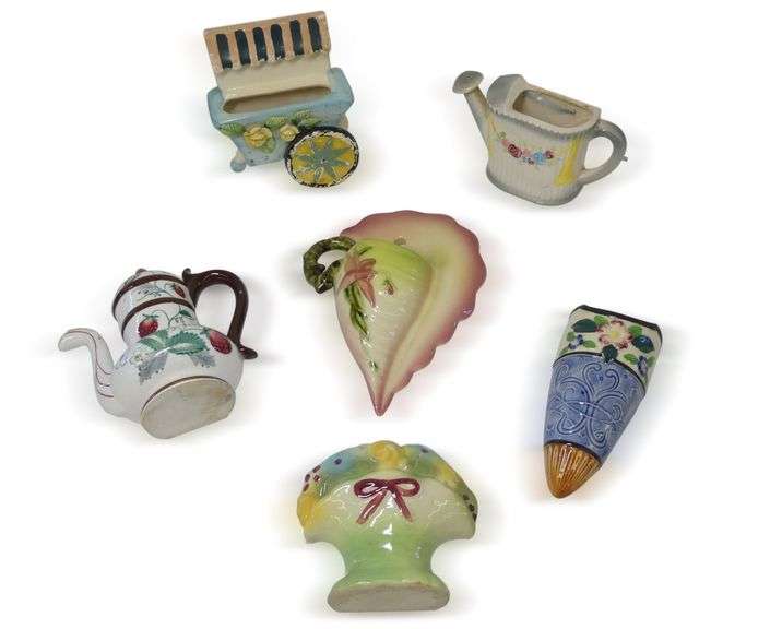 Ceramic Wall Pockets and Planters image