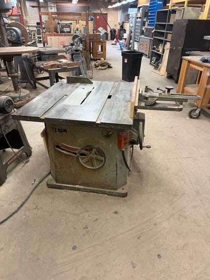 Northfield Foundry & Machine Co. Table Saw - Size No. 4 ... 40 x 44 x 37 in. image