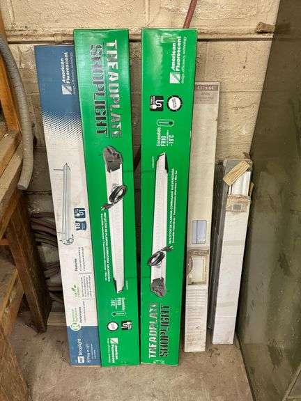 Treadplate Shop Lights & Window Blinds image