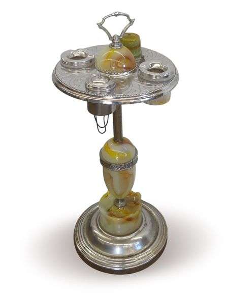 Art Deco Smoking Stand Lamp image