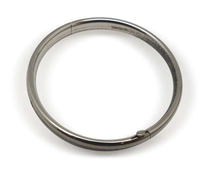 Sterling Silver Baby Bangle Bracelet in Box image