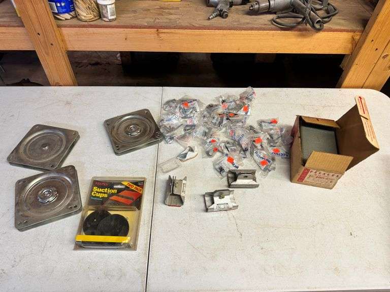 Mixed Lot of Hardware and Accessories: Swivels, Straps, and More image