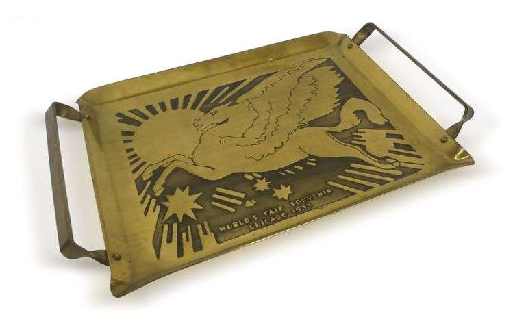 Chicago World's Fair Century of Progress Souvenir Tray image