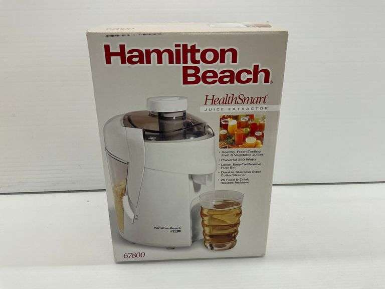 New Hamilton Beach HealthSmart Juice Extractor image