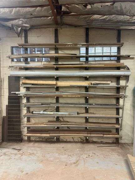 Assorted Metal and Wood Stock ... See Photos image