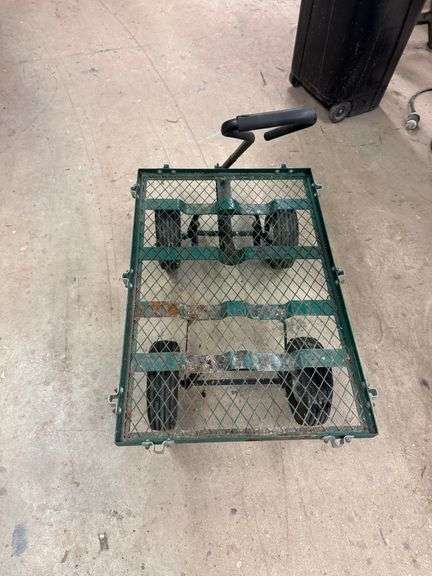 Metal Rolling Utility Cart ... 12 x 36 x 24 in. image
