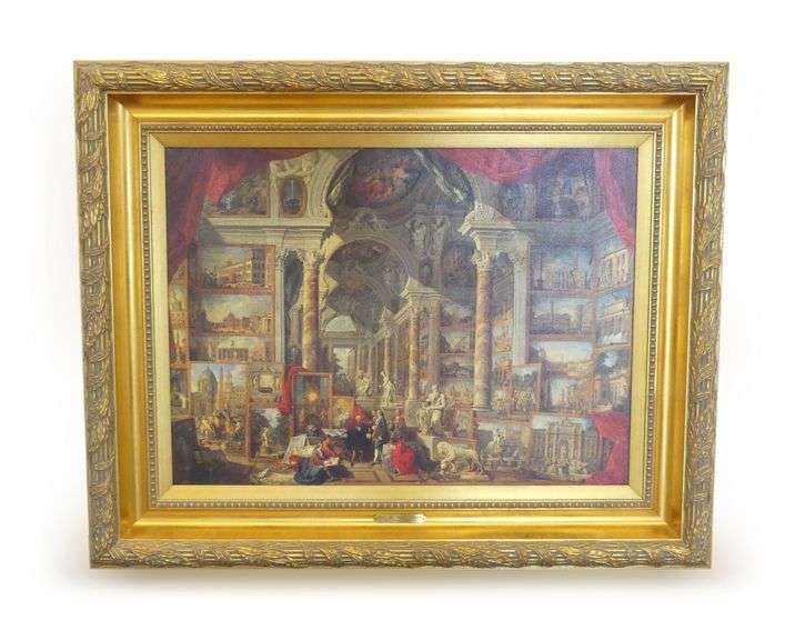 Vedute Di Roma Moderna Giclée Reproduction by Giovanni P. Panini image