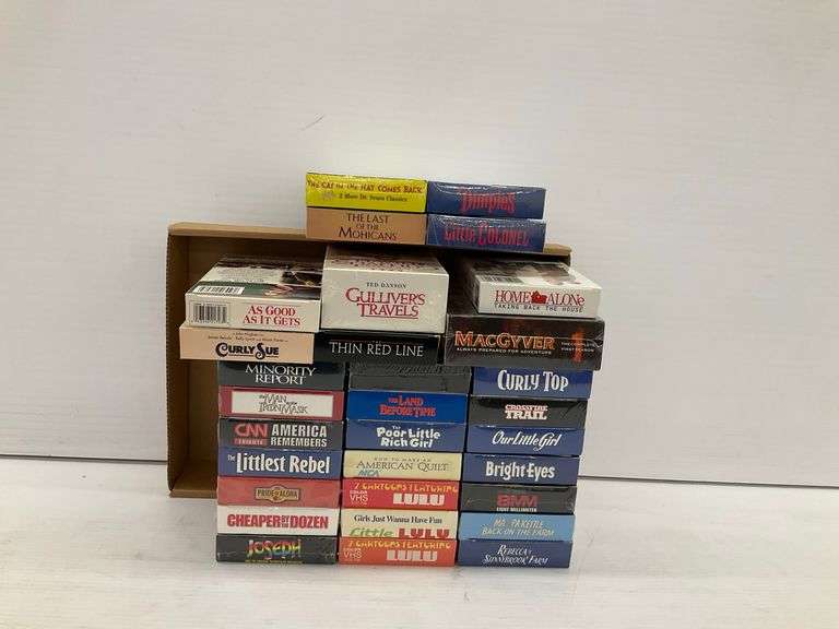 Sealed VHS Tapes - Movies, Cartoons, and More! image