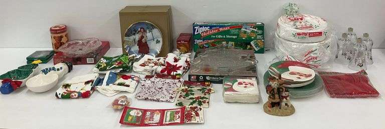Christmas Home Decor and Kitchenware Lot... see description and photos image