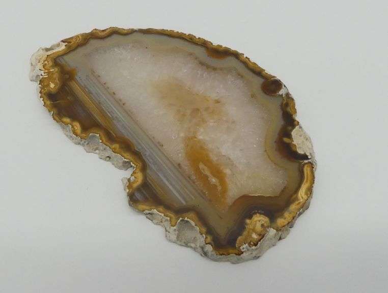 Agate Slice Slab..see photos image