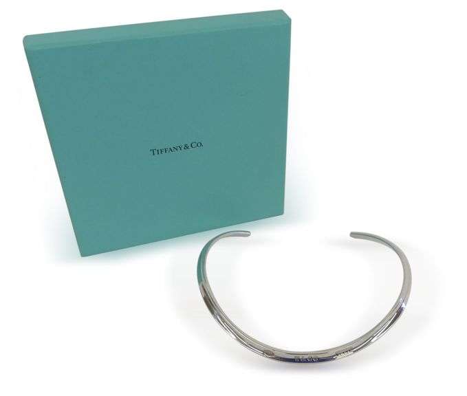 Tiffany & Co. 925 Sterling Silver Bangle image