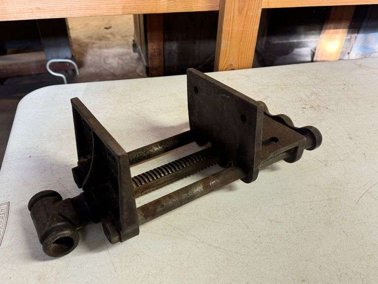 Morgan Vise Co. Chicago "100 Rapid Action" Vise ... 18 x 6 in, image