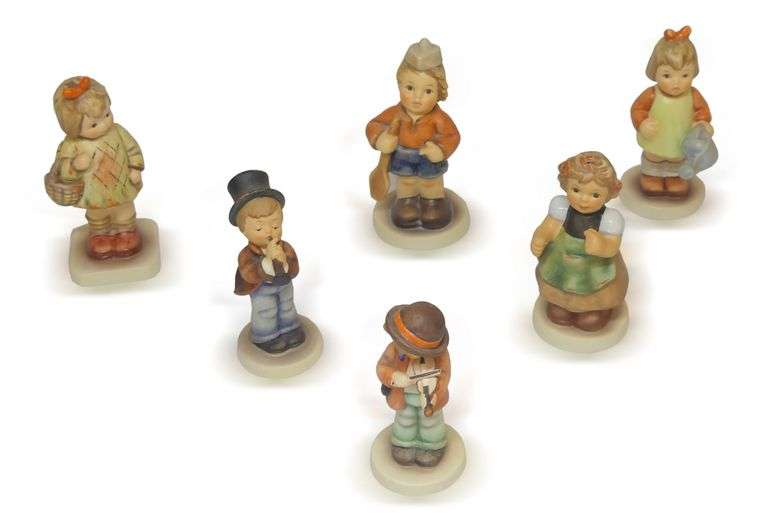 Six Goebel Hummel Figurines image