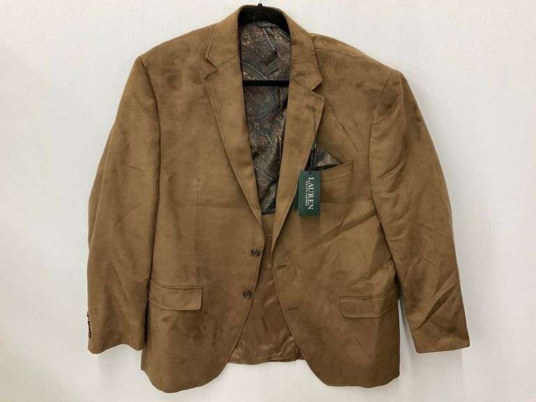 Ralph Lauren Copper Colored Blazer, Size 43 Regular image