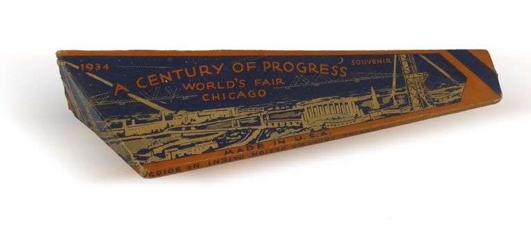 1933-1934 Century of Progress Chicago World's Fair Design-O-Scope Kaleidoscope Souvenir image