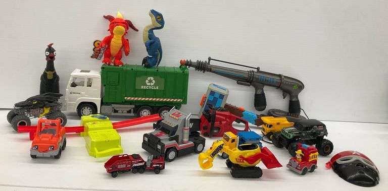 Trucks, Plush Toys, and More image