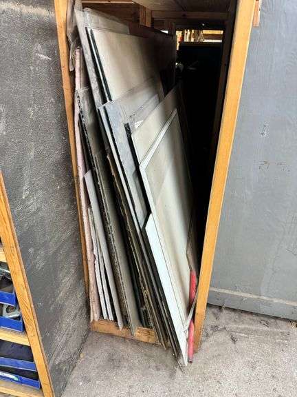 Assortment of Glass Sheets ... See Photos image