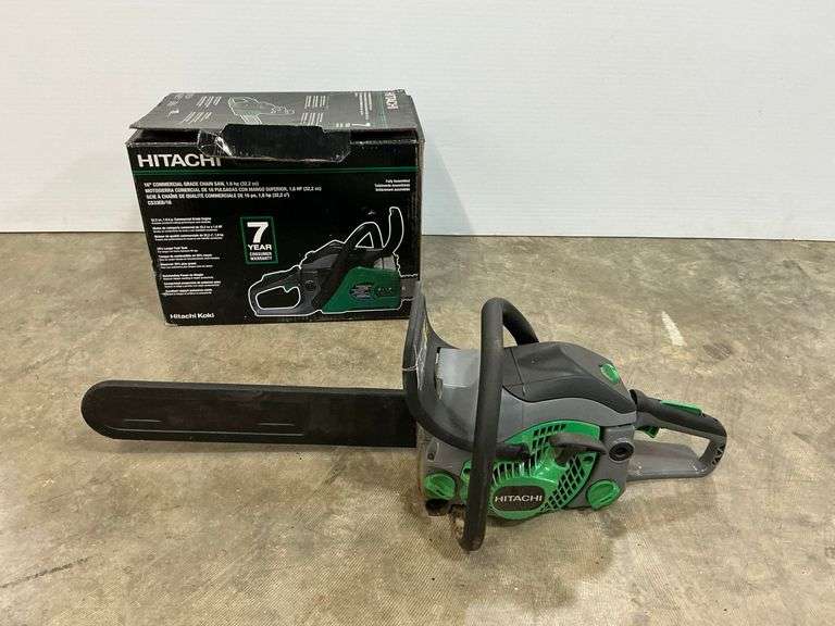 Hitachi 16" Commercial Grade Chainsaw, works image