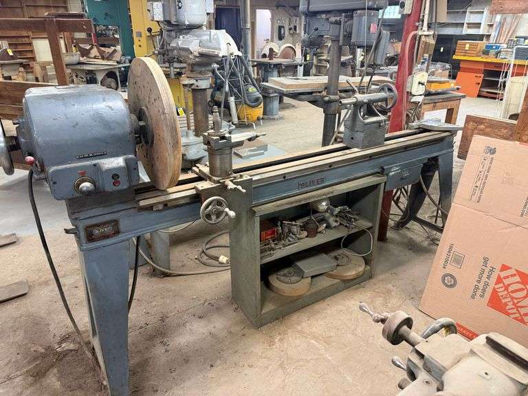 Oliver Wood Lathe - Model 51-A ... 54 x 97 x 16 in. image