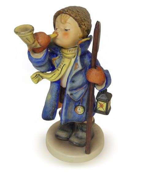 Goebel Boy Figurine "The Little Town Musician" image