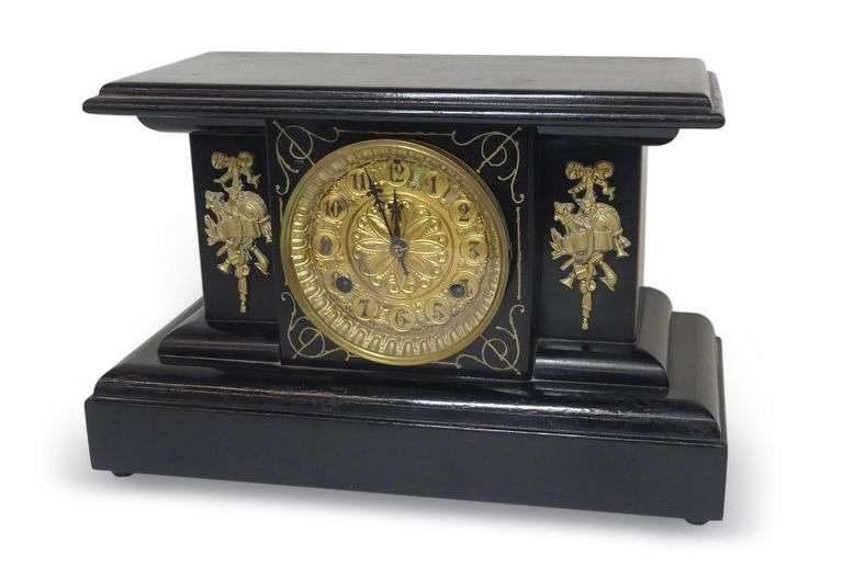 Antique Waterbury Clock Co. Mantel Clock image