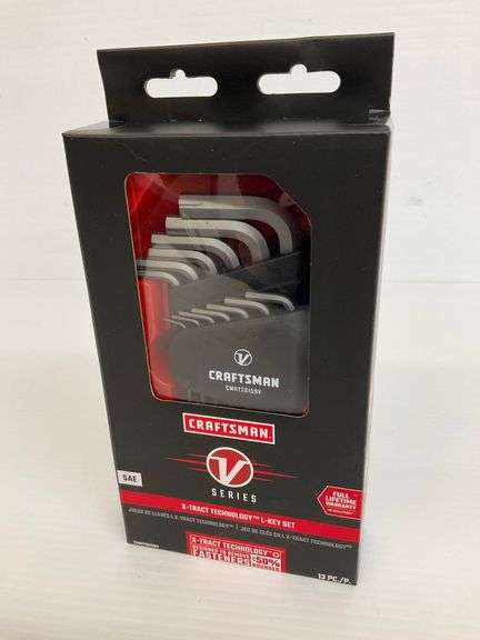 New Craftsman V Series X-Tract Technology L-Key 13-Piece Set image