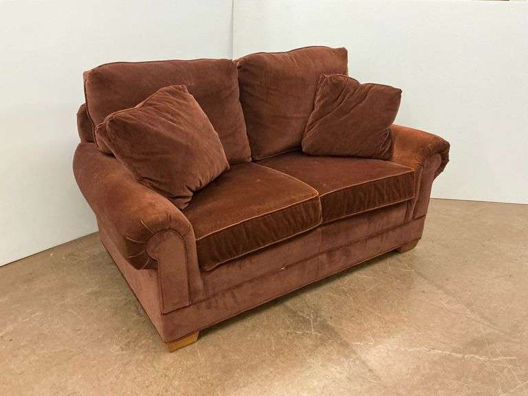 Walter E. Smithe Custom Furniture Loveseat... see description image