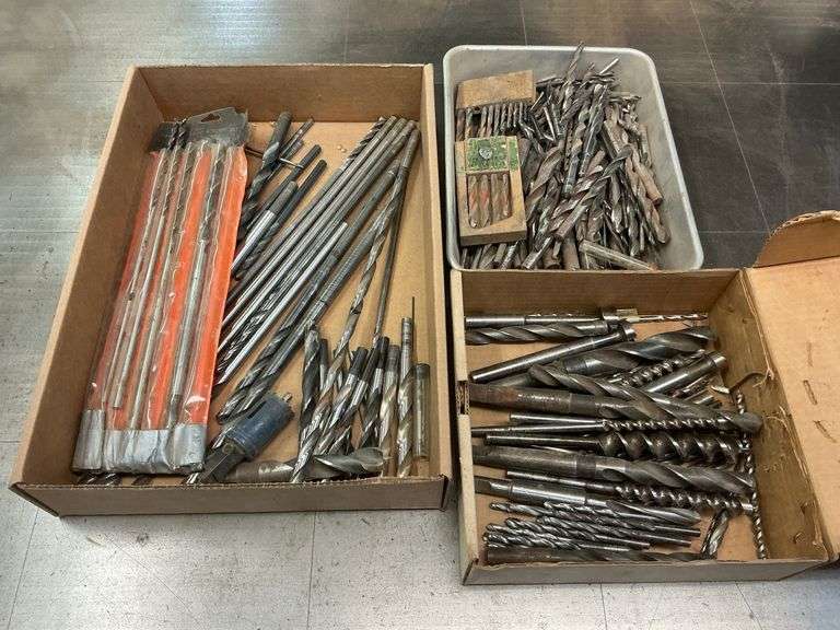 Large Assortment of Drill Bits image