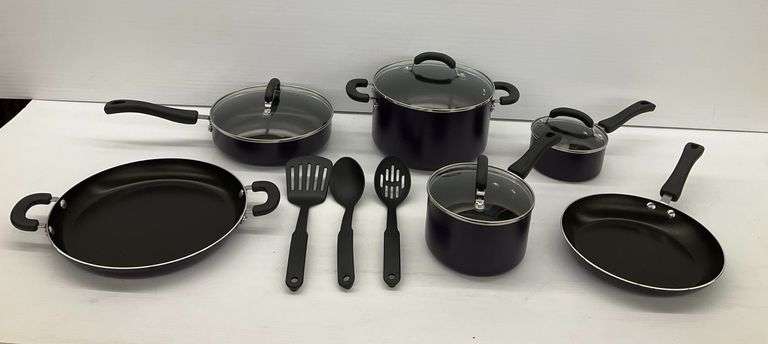 Cook's Essentials Nonstick Cookware Set - 10 Pieces image