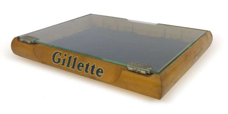 Gillette Razor Blade Display Case image
