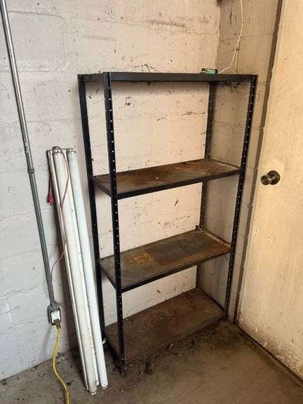 Metal Ductwork, Shelving Unit, Step Stool, and Stepladder... see all photos image