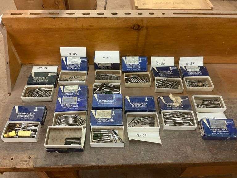 Permattach Diamond Tool Corporation Tap Lot - Milford, NH image