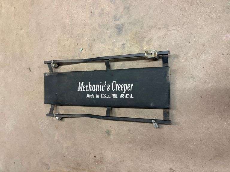 R.E.L. Mechanic's Creeper - Made in USA ... 3 x 35 x 16 in. image
