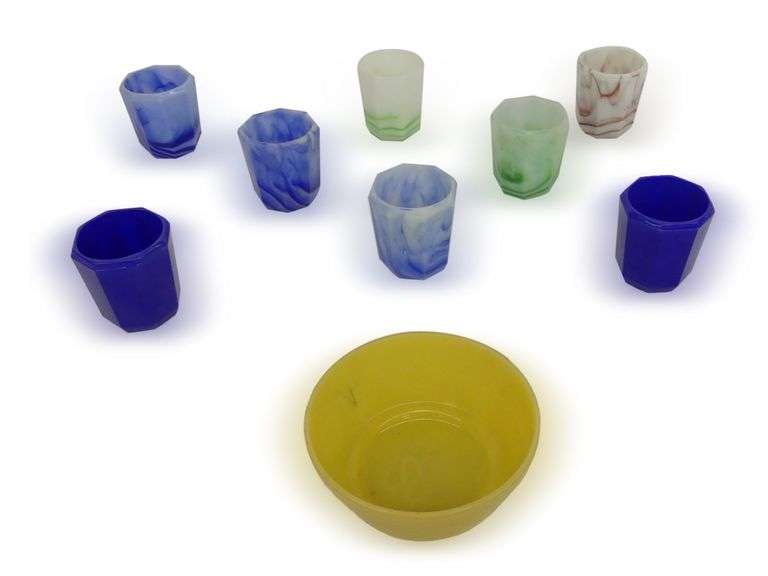 Group of Vintage Glassware image