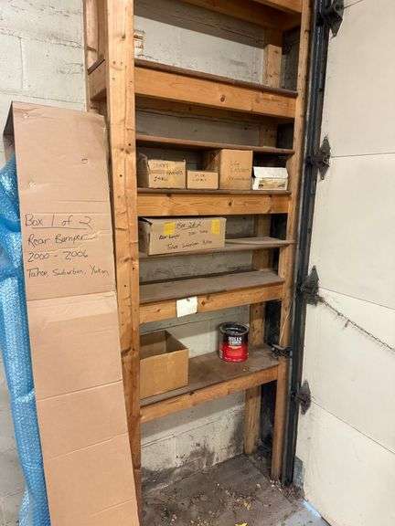 Assorted Hardware, Latches, and 2000-2006 GM Truck Rear Bumper Parts image