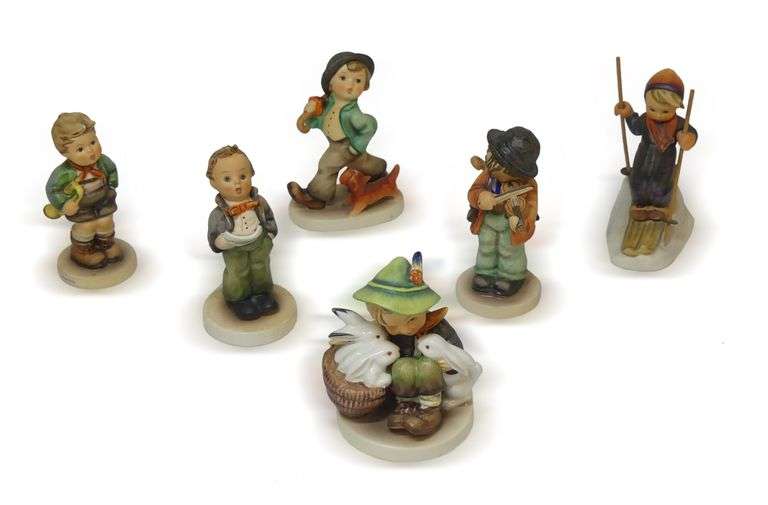 Six Goebel Hummel Figurines image