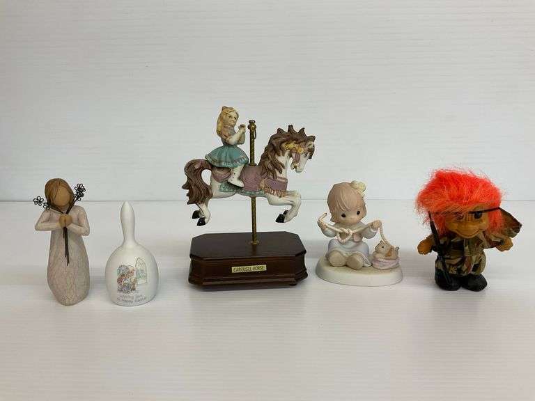 Willow Tree, Precious Moments, and Troll Doll Figurines image
