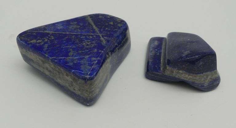 Two Lapis Lazuli Polished Stones image