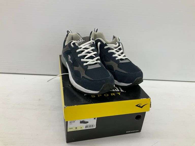New Everlast Sport Lincoln 60134 Navy Men's Size 9 Wide Sneakers image