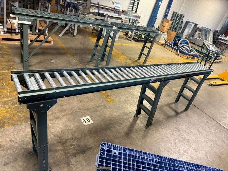 Hytrol Roller Conveyor Section ... 41 x 120 x 12 in. image