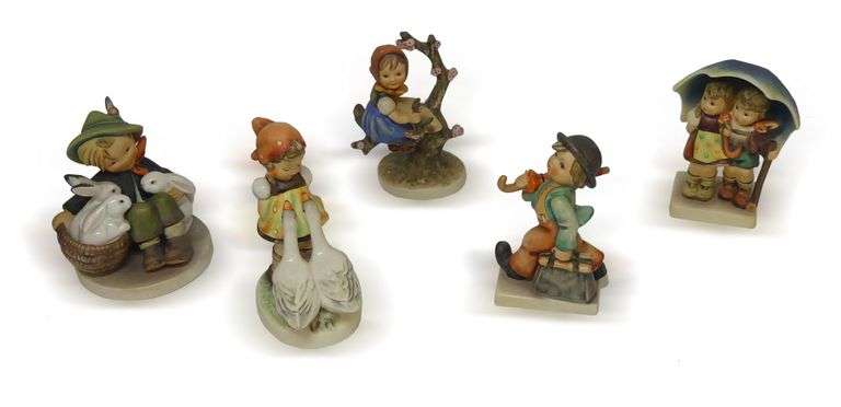 Five Goebel Hummel Figurines image