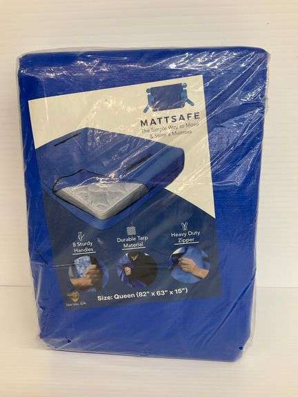 New MATTSAFE Queen Size Mattress Protector - Moving & Storage Cover image