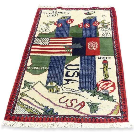 September 11, 2001 Memorial Rug - Quetta Carpets image