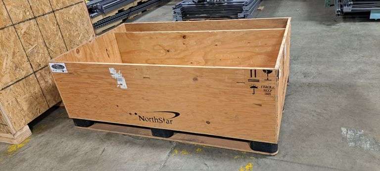 Wooden Shipping Container ... 24 x 65 x 40 in. image