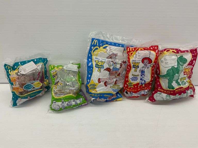 Five McDonald's Toy Story 2 Candy Dispensers image