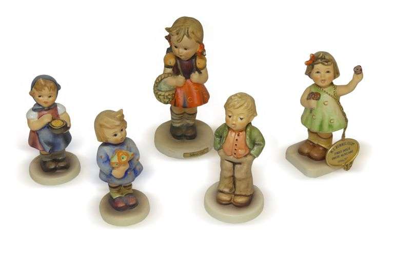 Five M.I. Hummel Club Goebel Figurines image